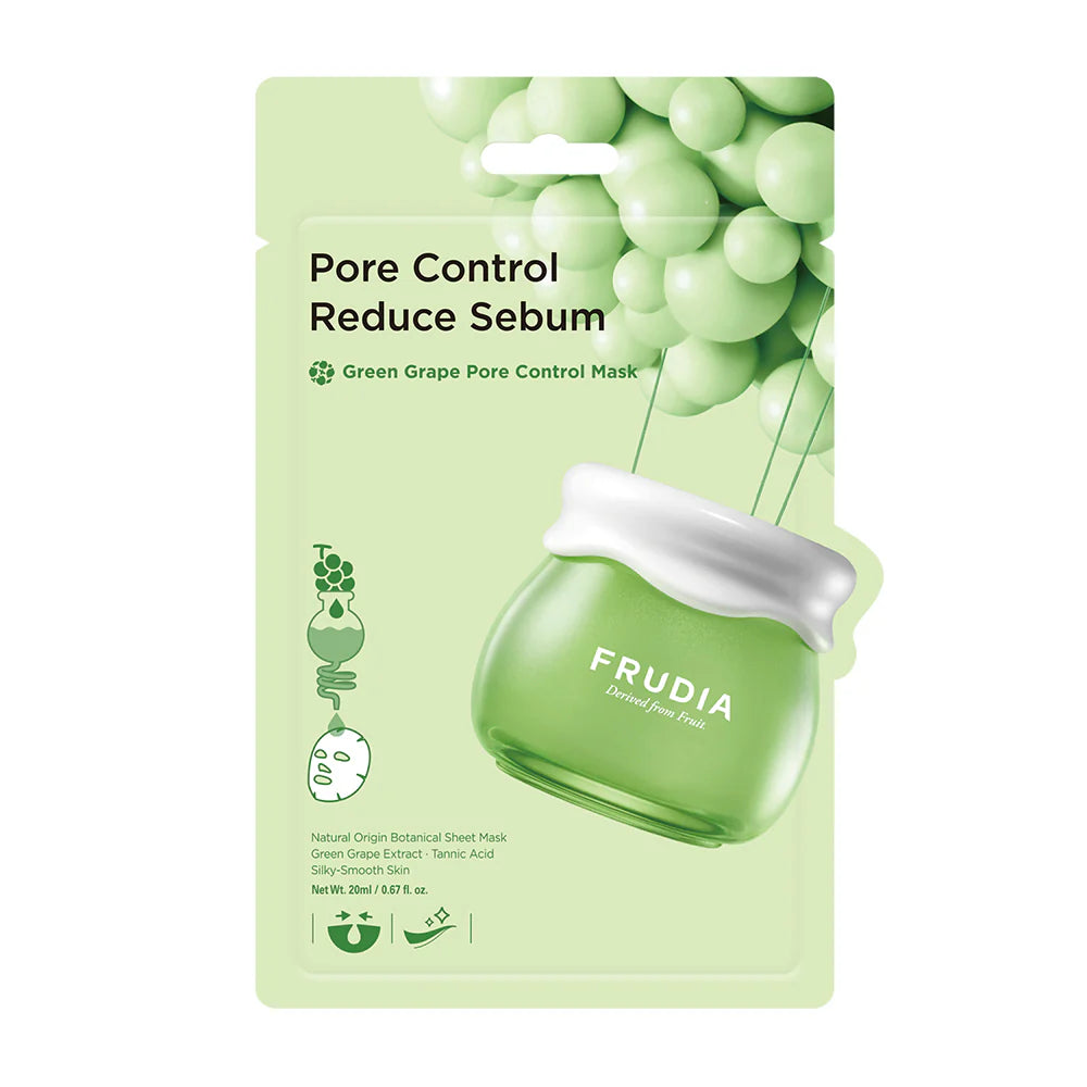 Frudia Maschera viso ai grappoli verdi 🍇