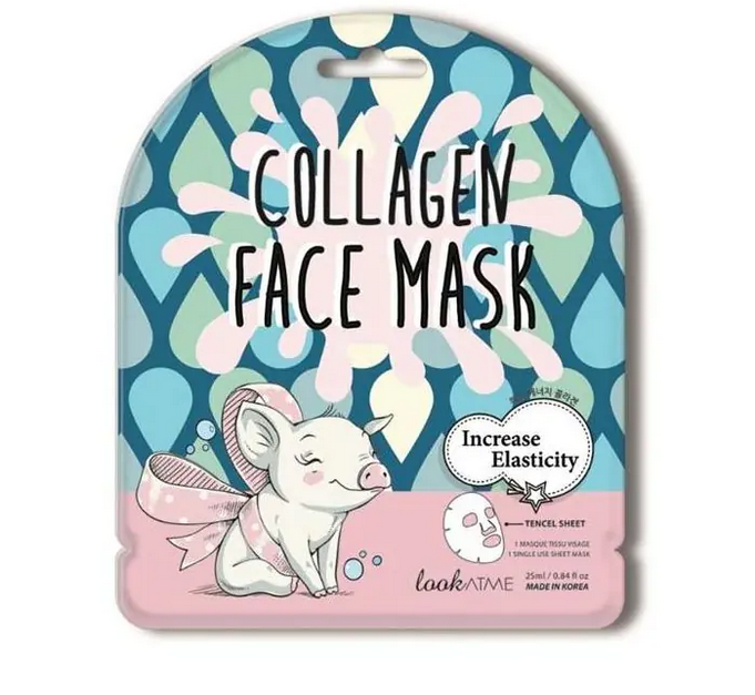 Maschera viso al collagene 💧