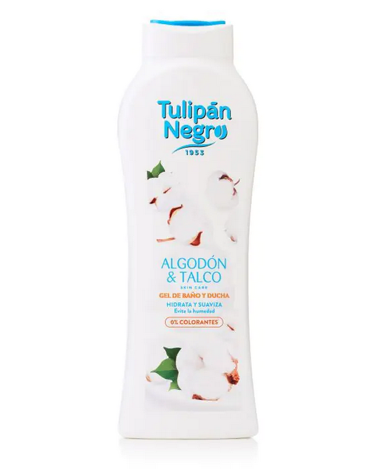 Bagnoschiuma al talco e cotone 650 ml 💮