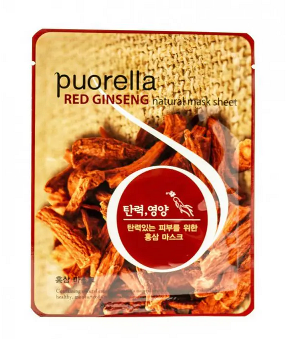 Maschera coreana al ginseng rosso 🫚