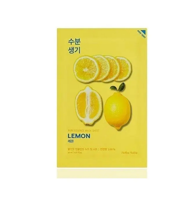Holika Pure Essence Maschera al Limone 🍋
