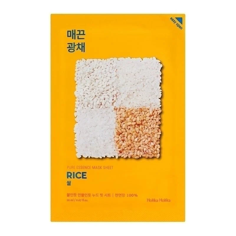 Holika Pure Essence Maschera al riso 🍚