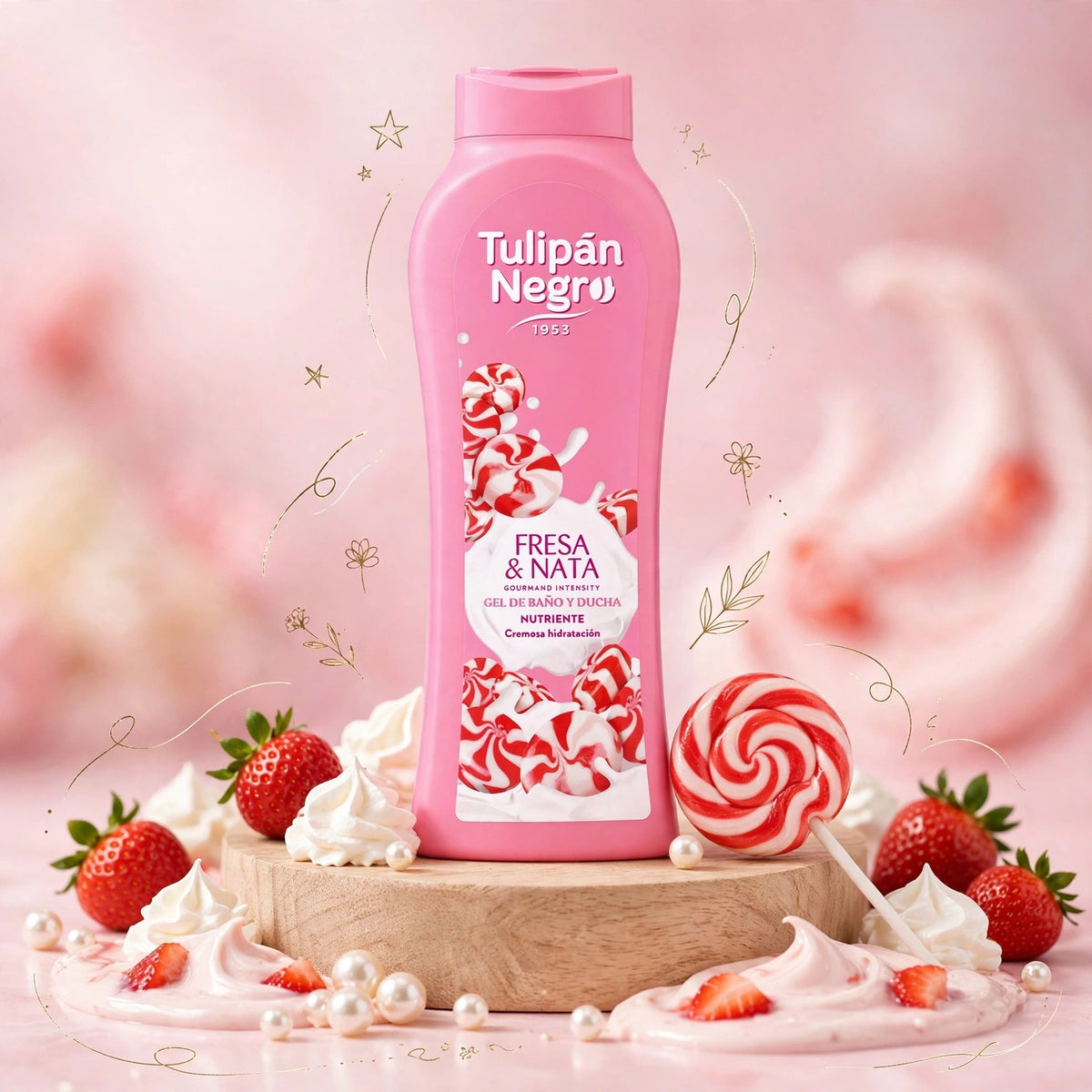 Bagnoschiuma alla fragola e panna 650 ml 🍓