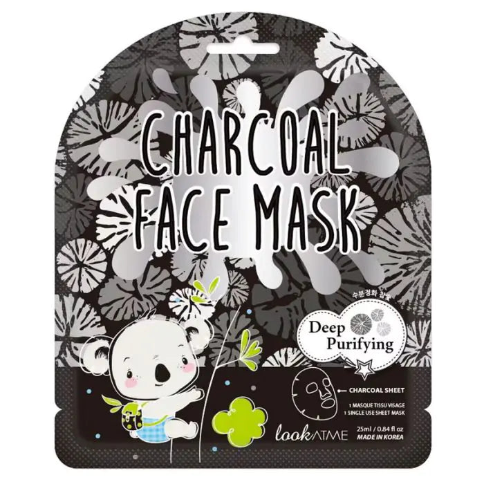 Maschera viso al carbone