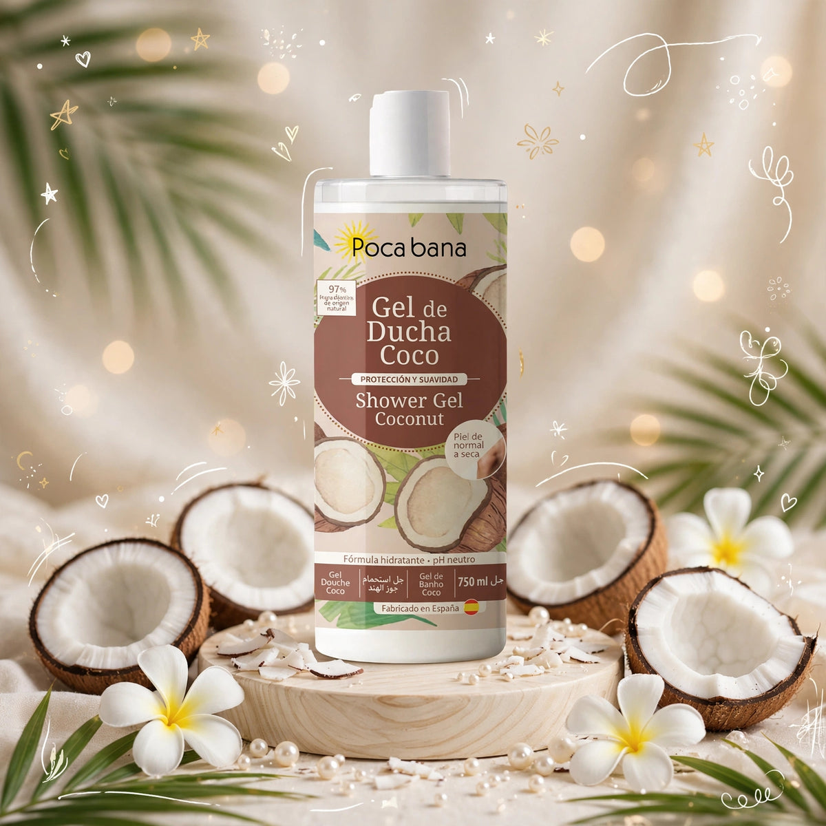 Gel doccia al cocco (750 ml) 🥥