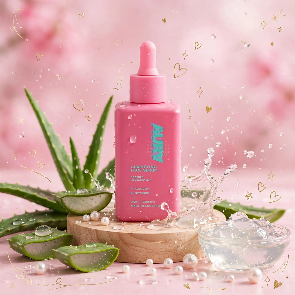 Siero Viso Chiarificante con Aloe Vera e Glicerina 🍃