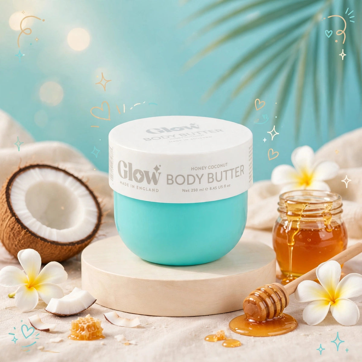 Burro corpo leggero al cocco (500ml) 🥥