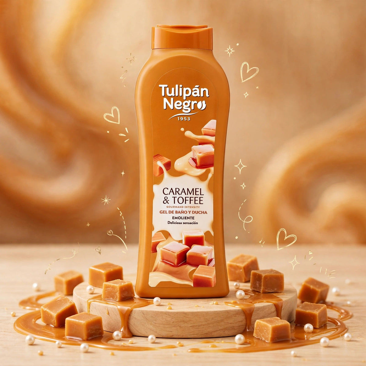 Bagnoschiuma al caramello salato 650 ml 🍫