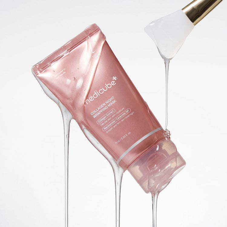 MEDICUBE
Collagen Night Wrapping Mask - Maschera notte rassodante illuminante